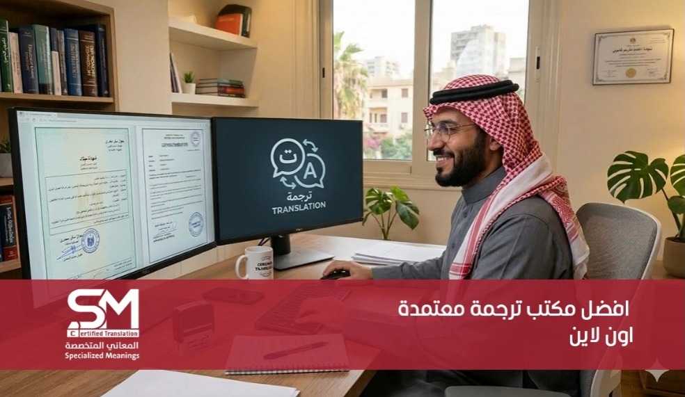 ترجمة معتمدة اون لاين